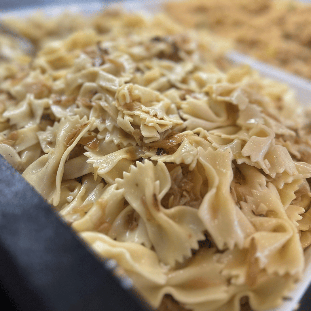 Pasta with Roast Cabbage/Veggies